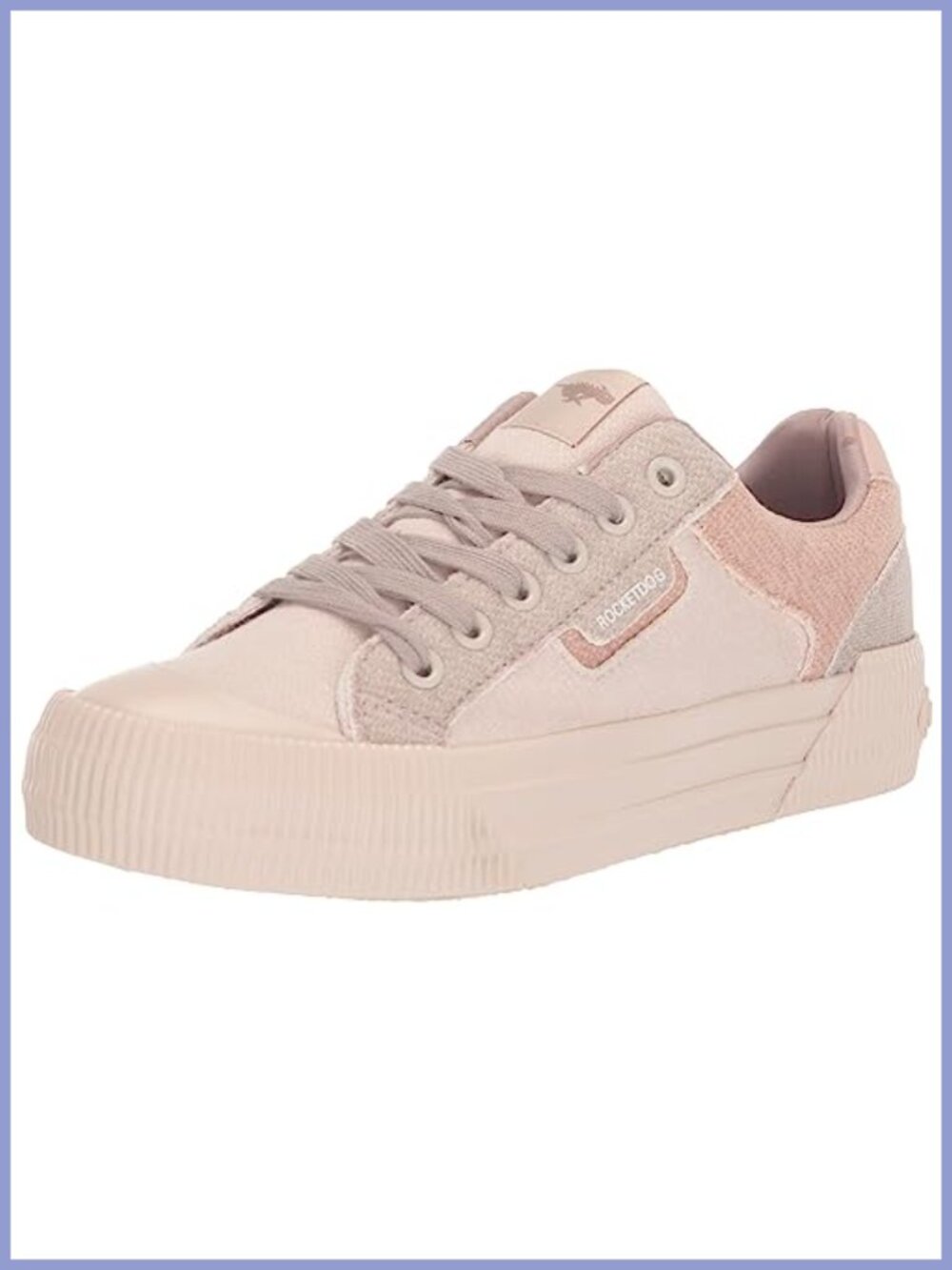 Platform Sneakers Lace-Up Low-Top Comfort Casual Textile